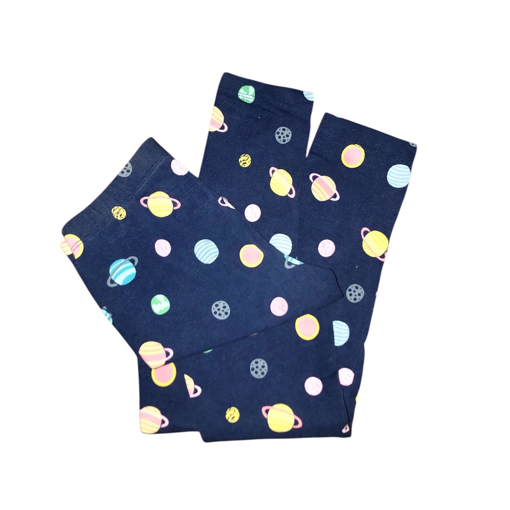 Girl’s Cat & Jack Navy Outer-Space Tights